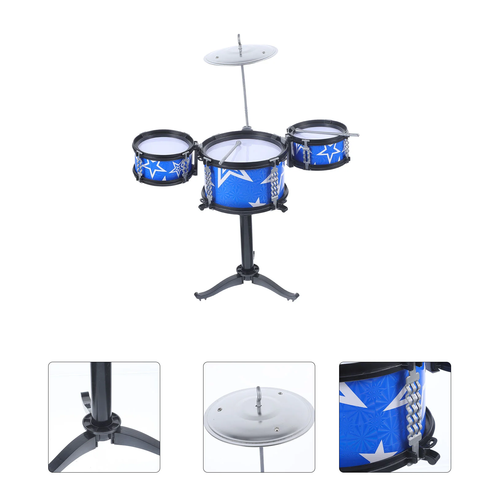 Kids Toy Simulated Jazz Drum Percussion Instrument Educational Puzzle Kit Child
Kids Toy Simulated Jazz Drum Percussion Instrument Educational Puzzle Kit Child
