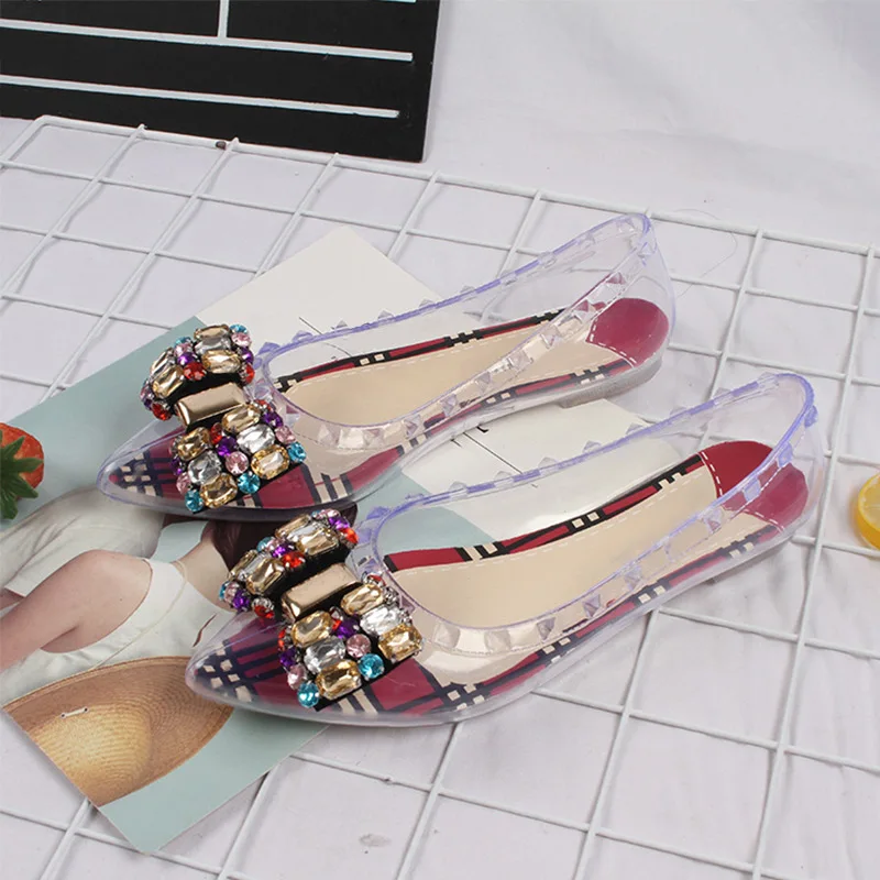 2021 Summer PVC Sandals Ladies Crystal Butterfly Knot Shoes Female Rivet Fashion Woman Casual Sandal Transparent Cover Heel
2021 Summer PVC Sandals Ladies Crystal Butterfly Knot Shoes Female Rivet Fashion Woman Casual Sandal Transparent Cover Heel