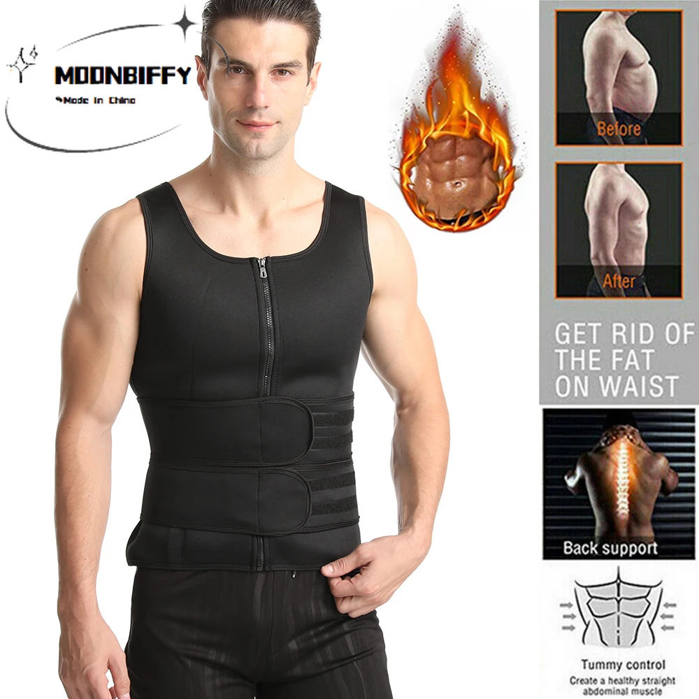 2022Men Body Shaper Sauna Vest Waist Trainer Double Belt Sweat Shirt Corset Top Abdomen Slimming Shapewear Fat Burn Fitness Top
2022Men Body Shaper Sauna Vest Waist Trainer Double Belt Sweat Shirt Corset Top Abdomen Slimming Shapewear Fat Burn Fitness Top