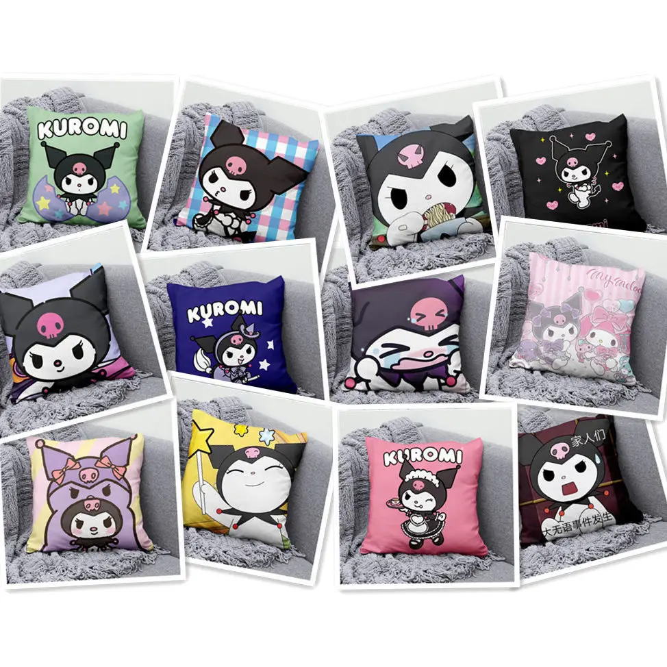 Автомобильная двухсторонняя подушка Sanrio Kuromi, аниме периферийный подарок на день рождения для девушек, пляжный подголовник
Автомобильная двухсторонняя подушка Sanrio Kuromi, аниме периферийный подарок на день рождения для девушек, пляжный подголовник