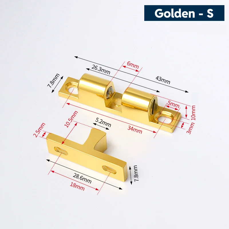 Магнитная дверная защелка из нержавеющей стали для мебели, блокировочный переключатель, шасси, пружинный шариковый шкафчик, регулируемая дверная пряжка
Магнитная дверная защелка из нержавеющей стали для мебели, блокировочный переключатель, шасси, пружинный шариковый шкафчик, регулируемая дверная пряжка
