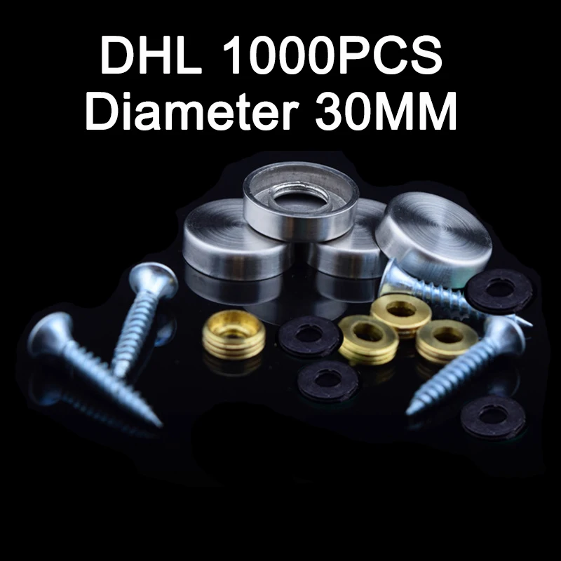 1000PCS 304 Stainless Steel Mirror Nails Sign Billboard Glass Advertisement Nails Screws Cabinet Furniture 30mm Decorative Caps
1000PCS 304 Stainless Steel Mirror Nails Sign Billboard Glass Advertisement Nails Screws Cabinet Furniture 30mm Decorative Caps