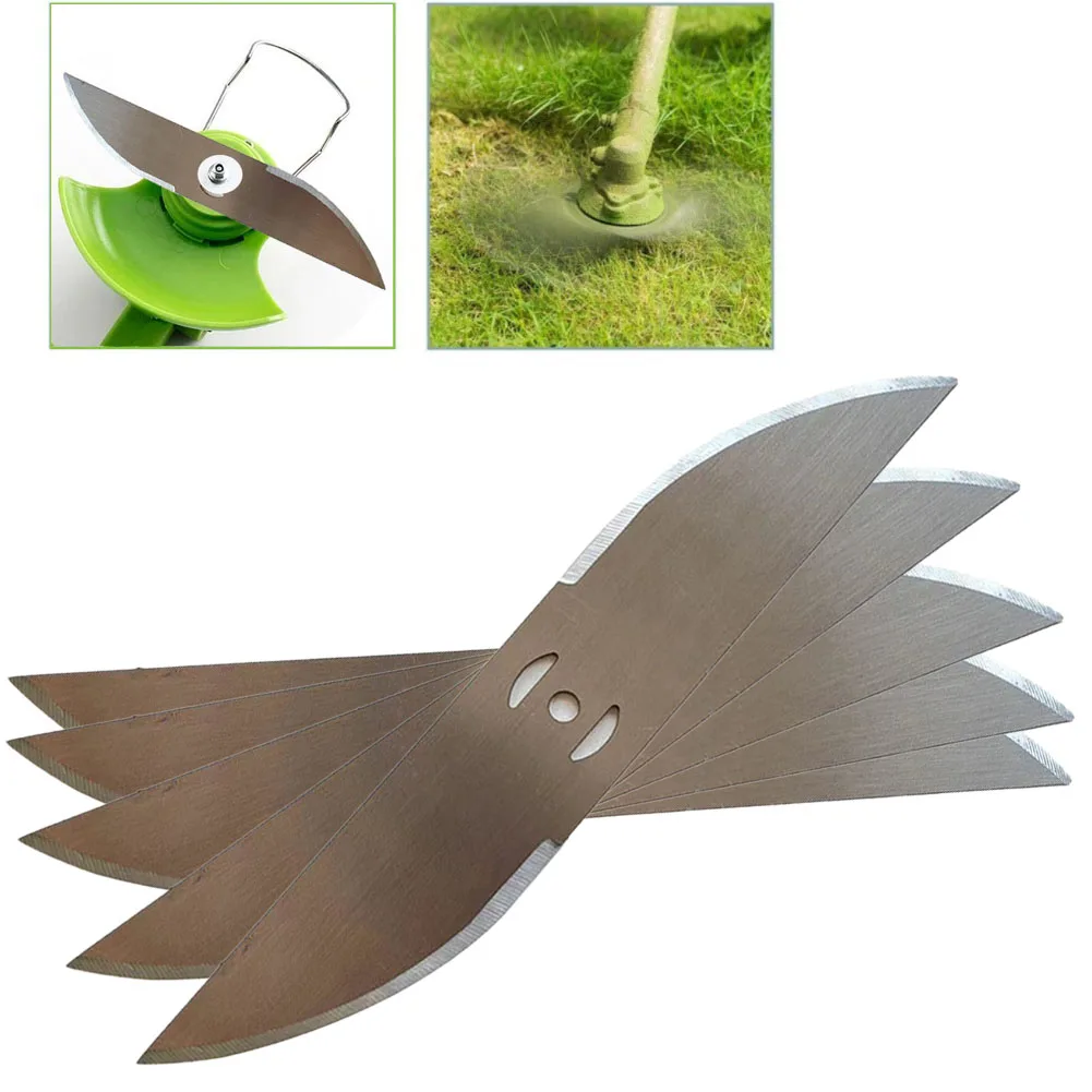 1/5pcs Metal Grass String Trimmer Head Replacement Saw Blades Lawn Mower Fittings Accessories Garden Power Tool
1/5pcs Metal Grass String Trimmer Head Replacement Saw Blades Lawn Mower Fittings Accessories Garden Power Tool