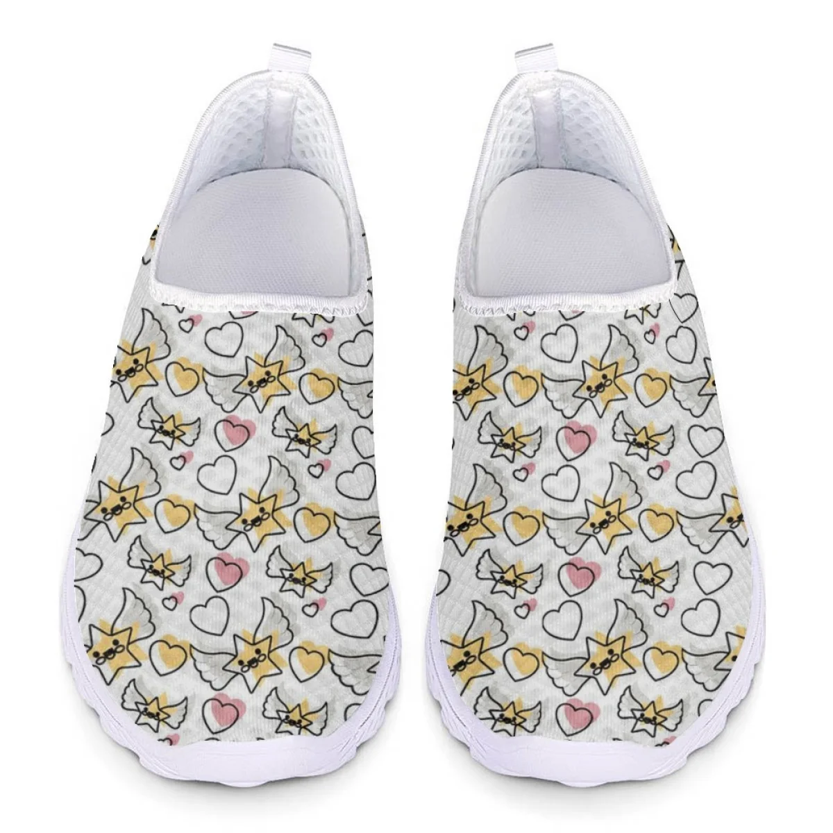 Nopersonality Cute Hearts sneakers Breathable Easy Wear Love Stars Wings Pattern Design Ladies Running Shoes Shock-absorbing
Nopersonality Cute Hearts sneakers Breathable Easy Wear Love Stars Wings Pattern Design Ladies Running Shoes Shock-absorbing