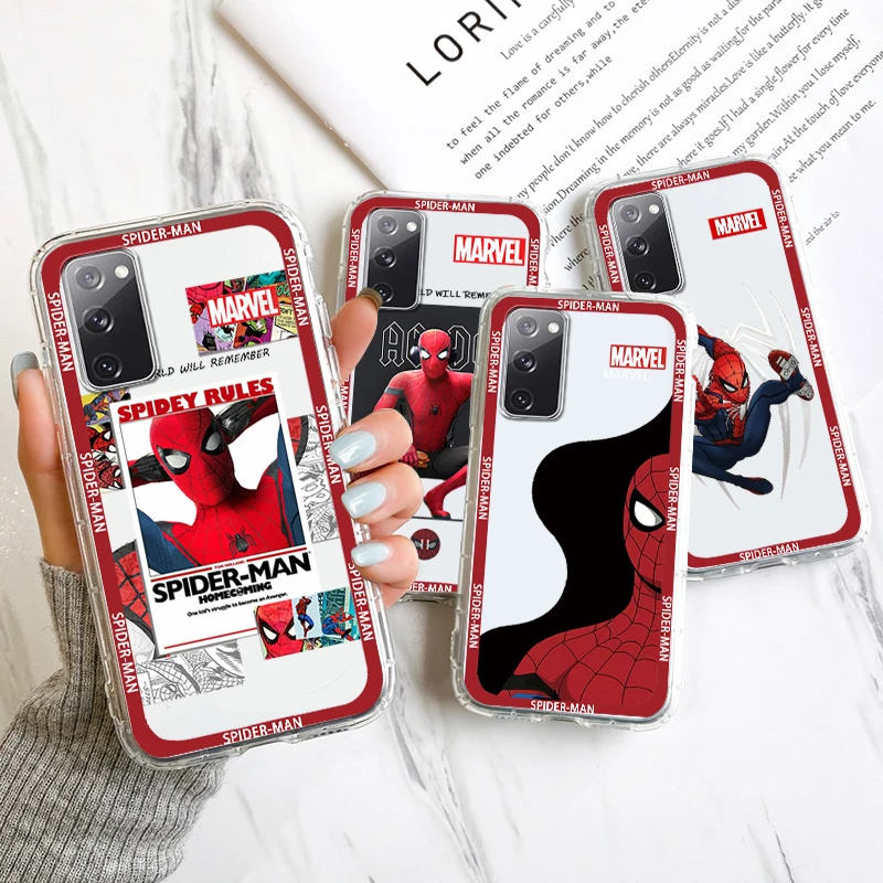 Marvel spider-man cartoon For Samsung A53 A52 A54 A13 A12 A32 A71 A33 A73 A72 A51 A23 A03 5G Transparent Phone Case Cover
Marvel spider-man cartoon For Samsung A53 A52 A54 A13 A12 A32 A71 A33 A73 A72 A51 A23 A03 5G Transparent Phone Case Cover