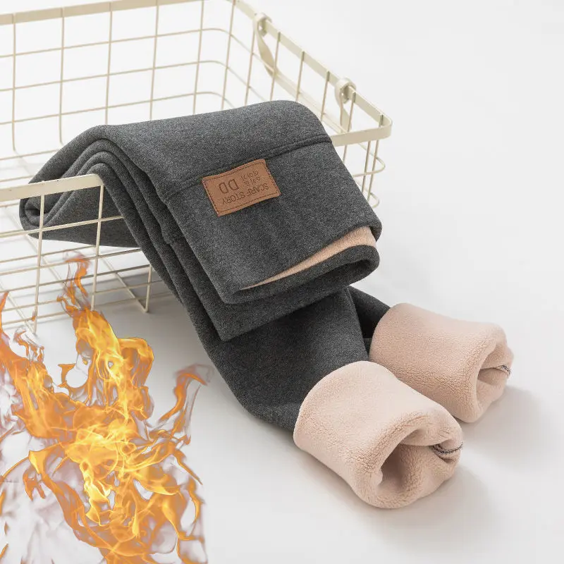 2023 Women Winter Fashion High Waist Lamb Cashmere Leggings Female Plus Velvet Slim Leggings Ladies High Waist Warm Pants C89 
2023 Women Winter Fashion High Waist Lamb Cashmere Leggings Female Plus Velvet Slim Leggings Ladies High Waist Warm Pants C89