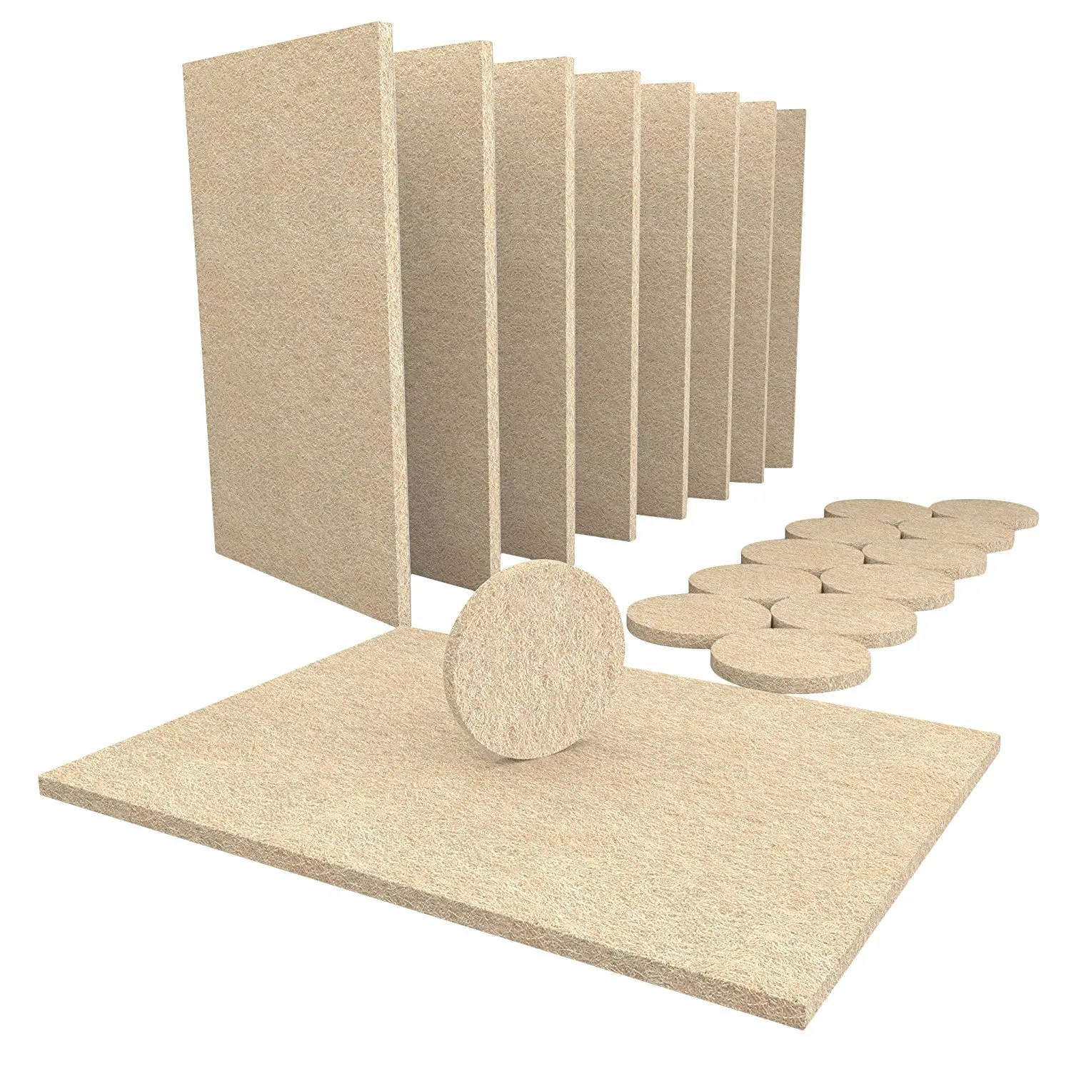 8 Large Self Stick Furniture Felt Sheets 12 Round Felt Pads To Protect Hardwood Floors&Furniture
8 Large Self Stick Furniture Felt Sheets 12 Round Felt Pads To Protect Hardwood Floors&Furniture