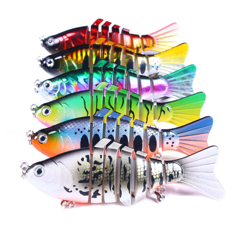 1PCS Jointed Multi Sections Fishing Lure 10cm 15.5g Wobbler Crankbait Artificial Hard Bait Swimbait Trolling Carp Fishing Tackle
1PCS Jointed Multi Sections Fishing Lure 10cm 15.5g Wobbler Crankbait Artificial Hard Bait Swimbait Trolling Carp Fishing Tackle