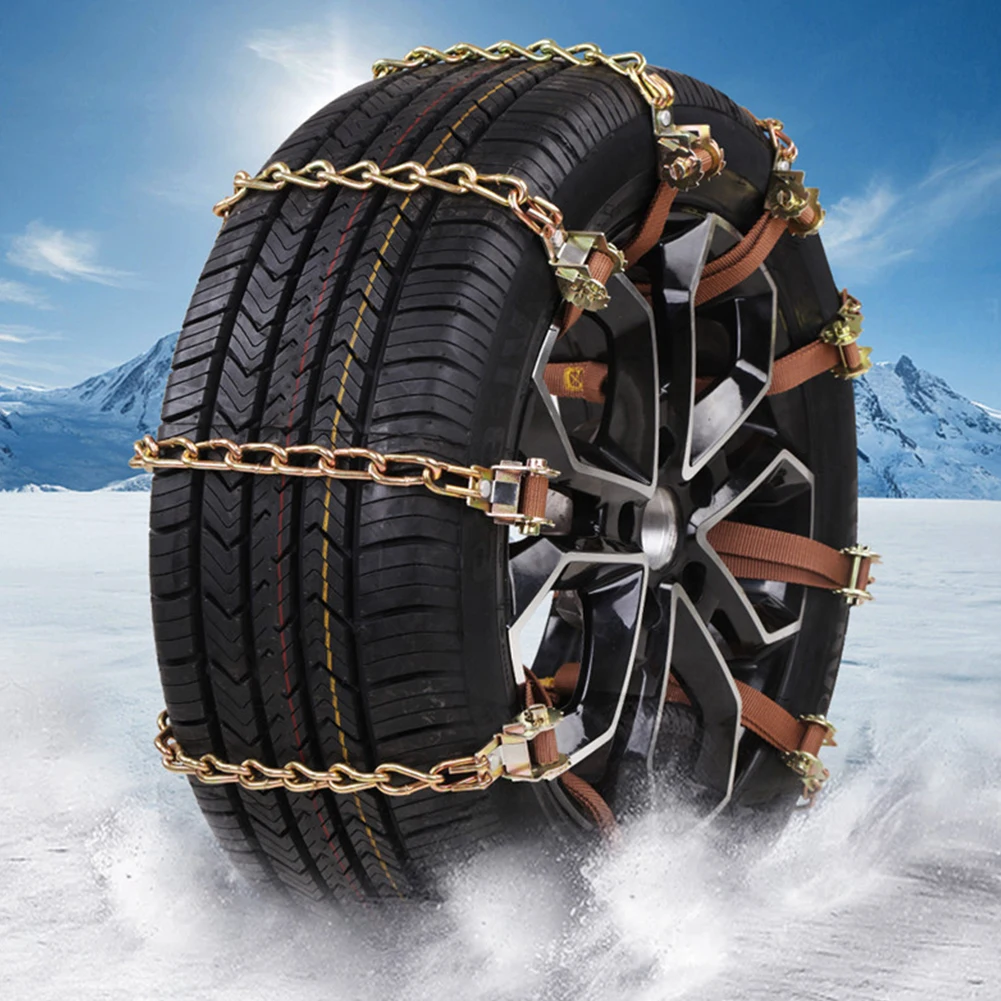 Universal Snow chains for cars Anti-skid chains Winter Emergency tire chain Safety Belt on Snow Ice Mud off road for Truck SUV
Universal Snow chains for cars Anti-skid chains Winter Emergency tire chain Safety Belt on Snow Ice Mud off road for Truck SUV