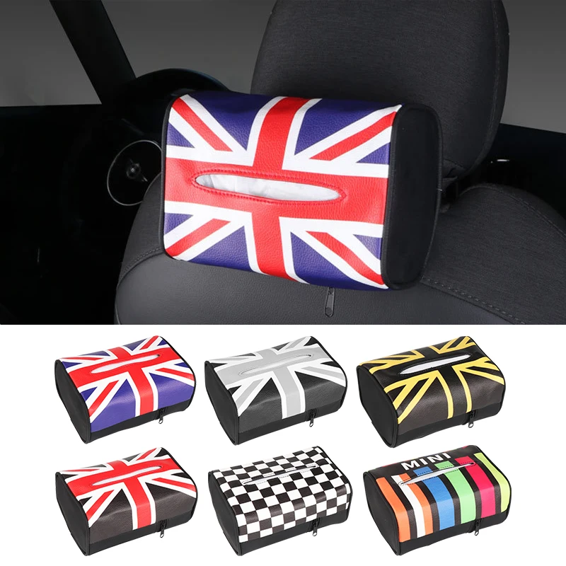 Car Seat Back PU Leather Union Jack Style Tissue Box For Mini Cooper Countryman Clubman R55 R56 R57 R60 R61 F54 F55 F56 F57 F60
Car Seat Back PU Leather Union Jack Style Tissue Box For Mini Cooper Countryman Clubman R55 R56 R57 R60 R61 F54 F55 F56 F57 F60