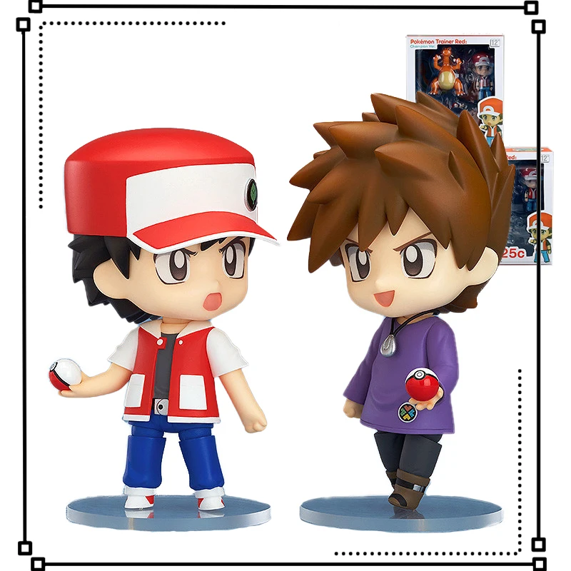 Pokemon Nendroid Anime Ash Ketchum Figures Charmander Squirtle Bulbasaur PVC Action Figuure Collectible Toys for Children Gift
Pokemon Nendroid Anime Ash Ketchum Figures Charmander Squirtle Bulbasaur PVC Action Figuure Collectible Toys for Children Gift