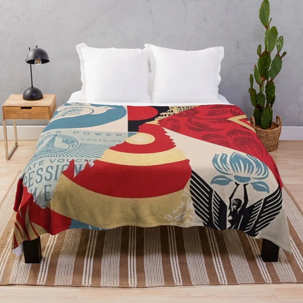 Shepard Fairey The Future is Unwritten (2022) Throw Blanket Personalized Gift Decorative Blanket
Shepard Fairey The Future is Unwritten (2022) Throw Blanket Personalized Gift Decorative Blanket