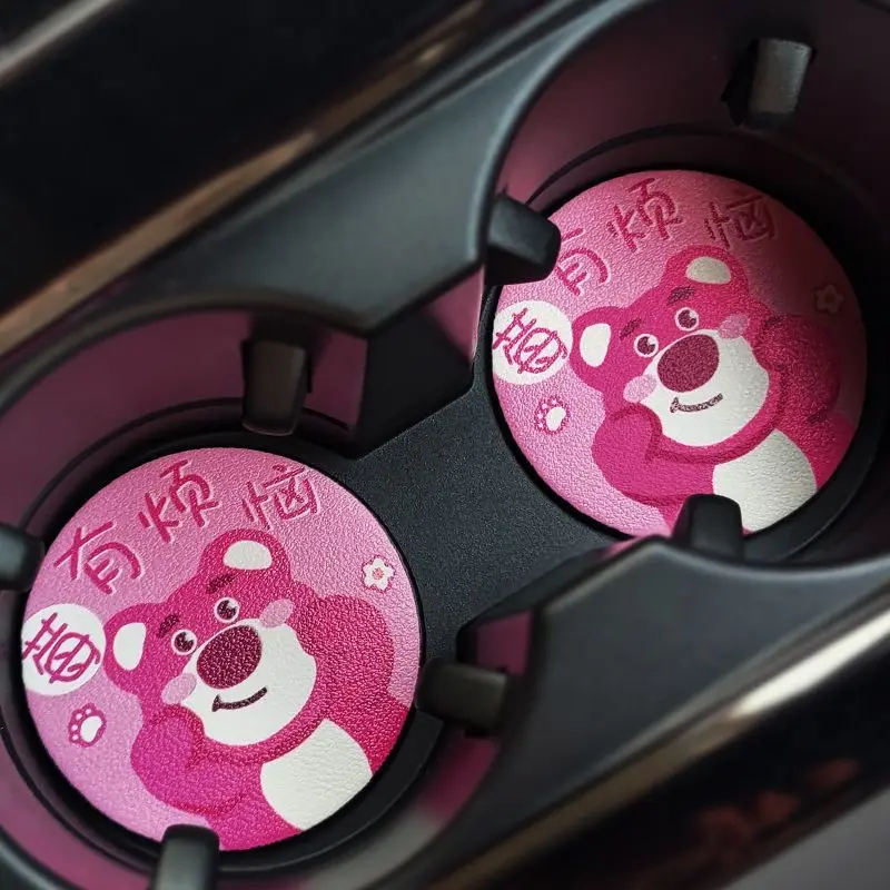 Disney Series Anime Lotso Cartoon Cute Car Water Coaster Leather Non-Slip Storage Mat Inside The Car Ornaments Decorate
Disney Series Anime Lotso Cartoon Cute Car Water Coaster Leather Non-Slip Storage Mat Inside The Car Ornaments Decorate