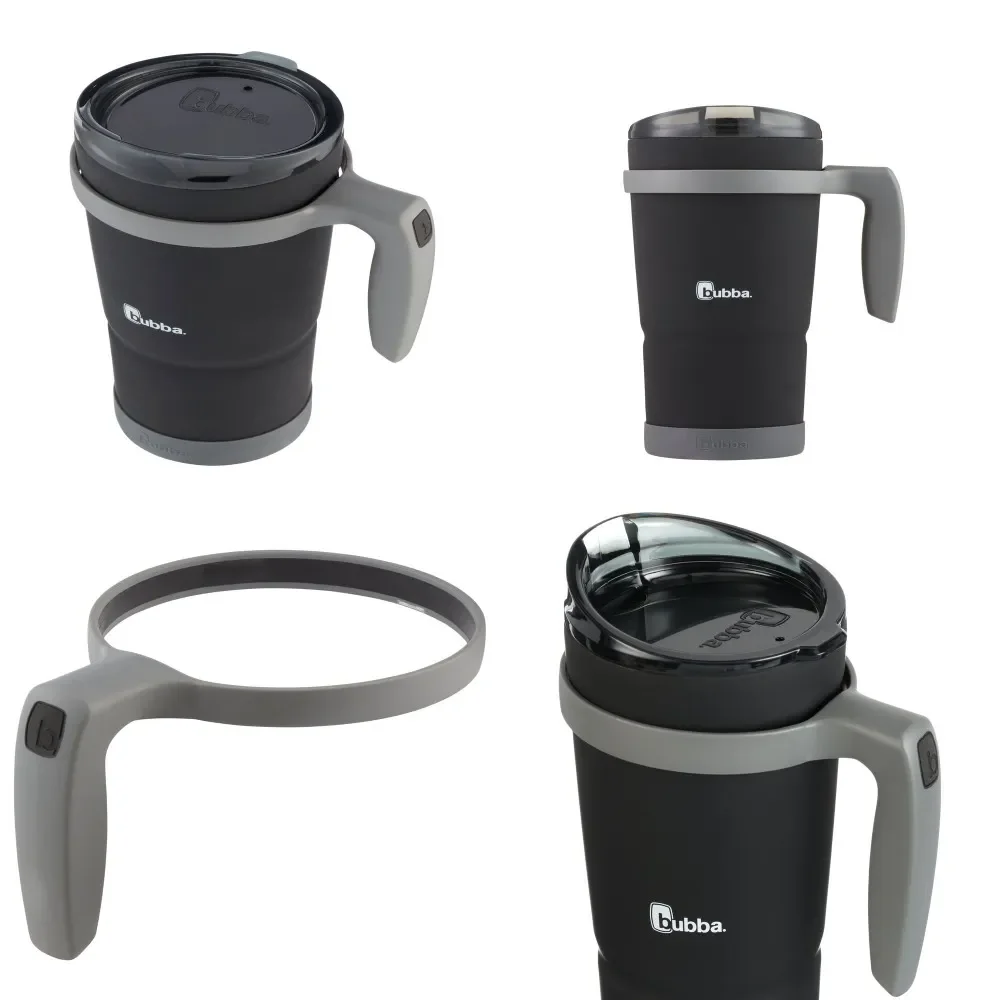 Premium Quality 32 fl oz Black Stainless Steel Tumbler with Compact Handle - Keep Durable and Reliable, Keeps Drinks Hot or Cold
Premium Quality 32 fl oz Black Stainless Steel Tumbler with Compact Handle - Keep Durable and Reliable, Keeps Drinks Hot or Cold