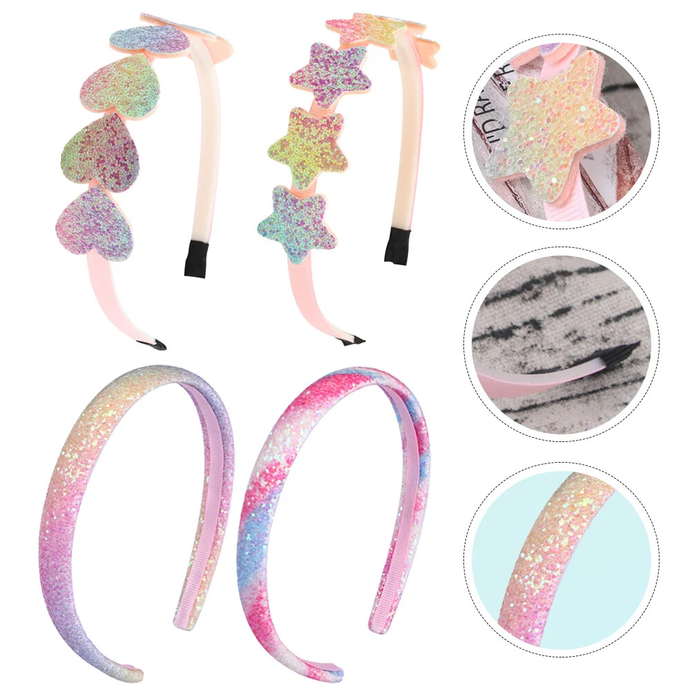 4 Pcs Kid Hair Accessories Kids Hairband Sequin Children Love Plastic Headband Toddler Little Girl Hair Accessories
4 Pcs Kid Hair Accessories Kids Hairband Sequin Children Love Plastic Headband Toddler Little Girl Hair Accessories