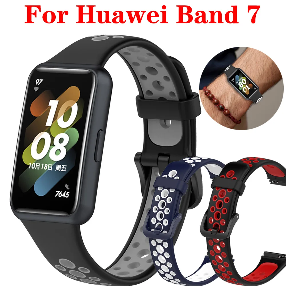 Ремешок силиконовый для смарт-браслета Huawei Band 7, спортивный браслет для наручных часов, гидравлическая пленка, защита экрана
Ремешок силиконовый для смарт-браслета Huawei Band 7, спортивный браслет для наручных часов, гидравлическая пленка, защита экрана