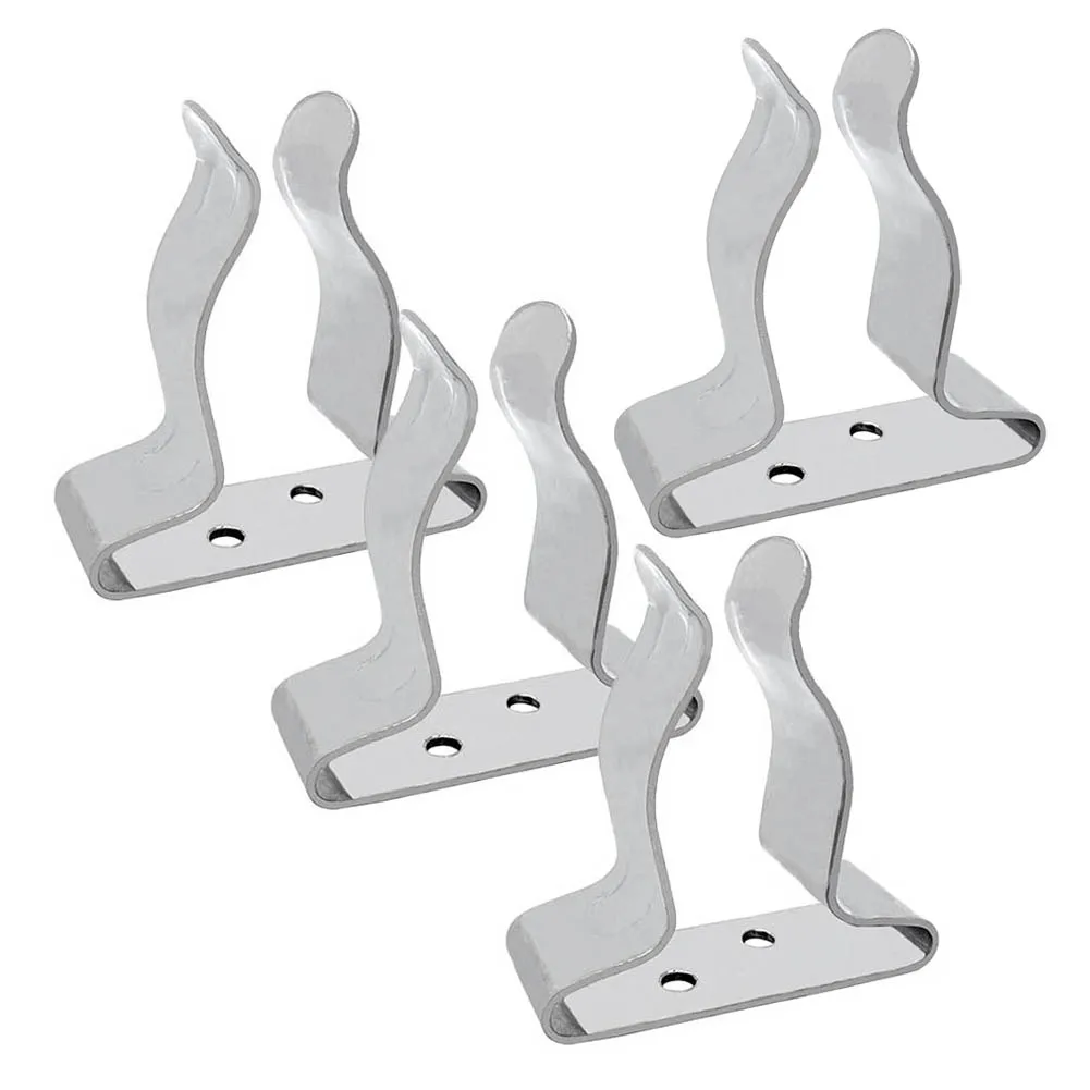 4PCS Canoe Boat Camper Marine Paddle Hook Clips Clamp Bracket Stainless Steel Spring Clamp Hook Holder Clip Accessories
4PCS Canoe Boat Camper Marine Paddle Hook Clips Clamp Bracket Stainless Steel Spring Clamp Hook Holder Clip Accessories