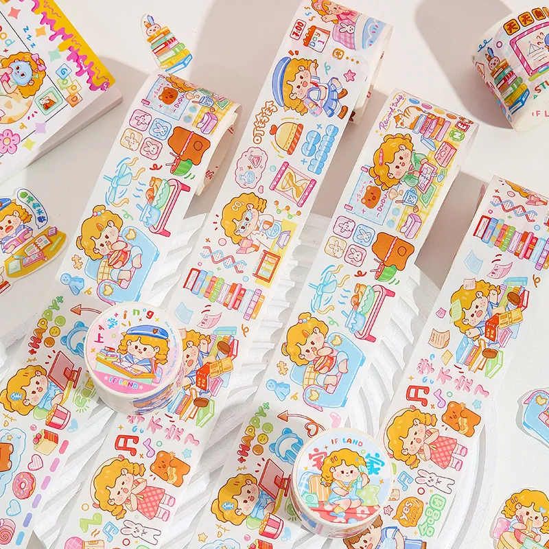 1pcs/1lot Decorative Adhesive tapes small life Masking Tapes cartoon diary Scrapbooking DIY Scrapbooking Stickers
1pcs/1lot Decorative Adhesive tapes small life Masking Tapes cartoon diary Scrapbooking DIY Scrapbooking Stickers