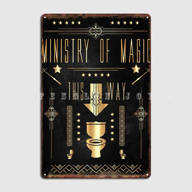 Ministry Of Magic Metal Sign Club Party Custom Club Bar Painting Decor Tin Sign Poster
Ministry Of Magic Metal Sign Club Party Custom Club Bar Painting Decor Tin Sign Poster