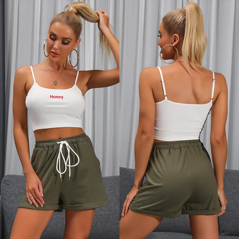 2021 Summer hot woman pants streetwear women Full Length Regular Appliques MID Straight casual solid loose waist
2021 Summer hot woman pants streetwear women Full Length Regular Appliques MID Straight casual solid loose waist