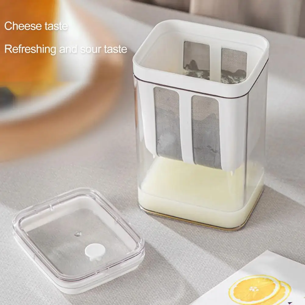 Homemade Yogurt Maker Capacity Yogurt Strainer Fine Mesh Visible Multi-functional Kitchen Gadget for Homemade Whey Separator Tea
Homemade Yogurt Maker Capacity Yogurt Strainer Fine Mesh Visible Multi-functional Kitchen Gadget for Homemade Whey Separator Tea