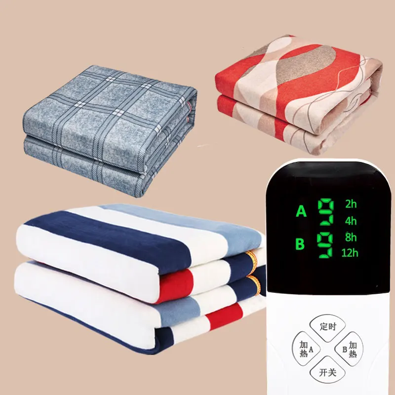 Electric Blanket Heated Sheet Thermal Heating Bed 220v/110v 80x150cm Double Intelligent Timing Double Dual Control Temperature
Electric Blanket Heated Sheet Thermal Heating Bed 220v/110v 80x150cm Double Intelligent Timing Double Dual Control Temperature