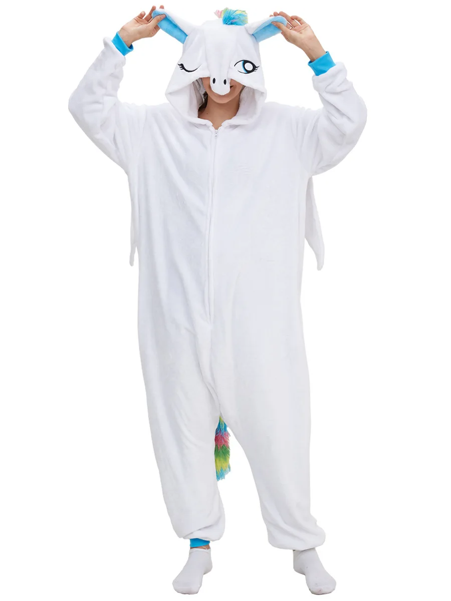 New Kigurumi Pajamas For Women Onesies Adult Men One-Piece Pijamas Fleece One-Piece Sleepwear Bodysuit Cosplay Cartoon Jumpsuit
New Kigurumi Pajamas For Women Onesies Adult Men One-Piece Pijamas Fleece One-Piece Sleepwear Bodysuit Cosplay Cartoon Jumpsuit