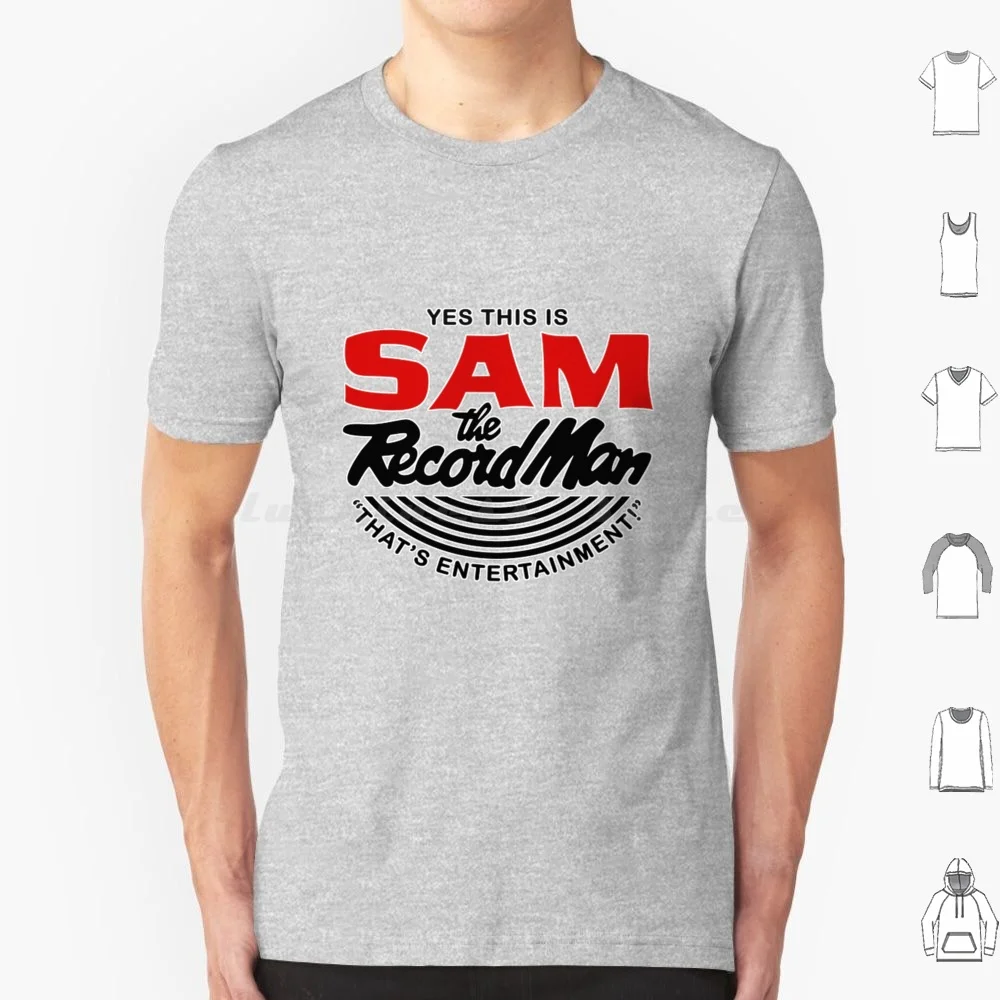 

Футболка Sam Was The пластинок, Мужская футболка 6Xl, хлопковая крутая футболка Sam, записи компакт-дисков, виниловая музыка, Торонто