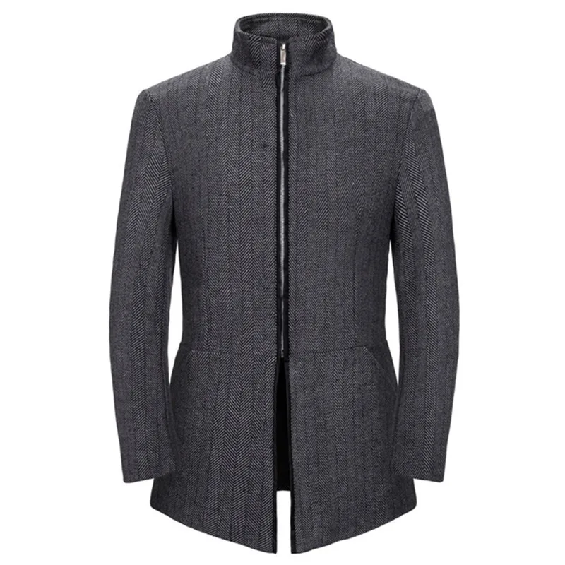 Autumn and Winter 2022 New Men's Casual Stand Collar Simple Versatile Woven Trench Fashion Slim Coat clothing Solid jacket 2XL
Autumn and Winter 2022 New Men's Casual Stand Collar Simple Versatile Woven Trench Fashion Slim Coat clothing Solid jacket 2XL