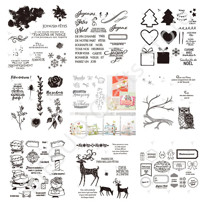 2022 New Christmas Stamps For DIY Scrapbooking Handmade Embossing Seal Decoration Birthday Greeting Cards Crafts No Cutting Die
2022 New Christmas Stamps For DIY Scrapbooking Handmade Embossing Seal Decoration Birthday Greeting Cards Crafts No Cutting Die