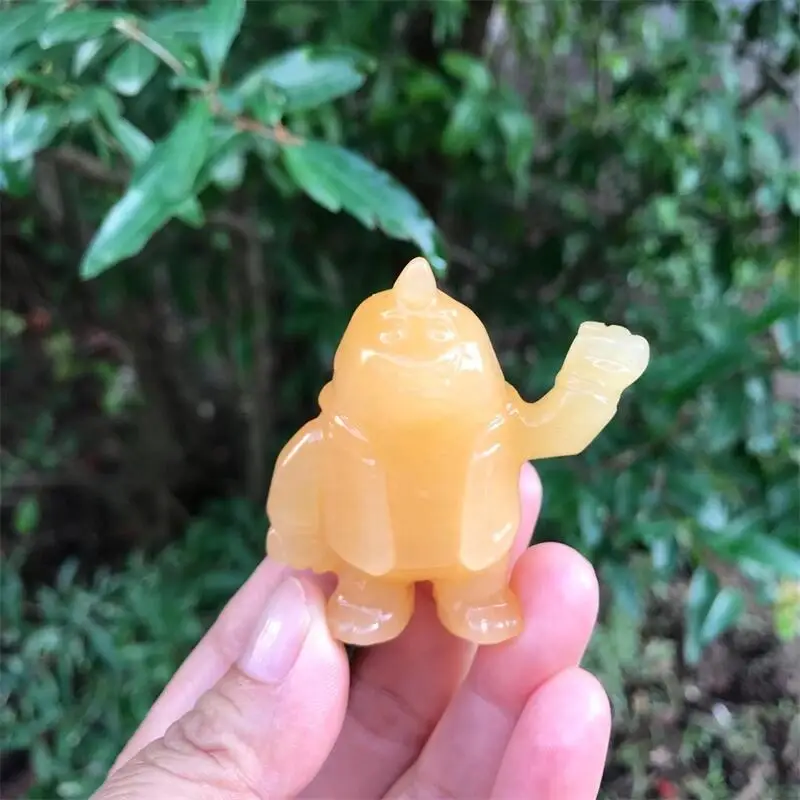 Natural Crystals Calcite Cartoon Carvings Healing Crafts As Christmas Gifts For Kids Or Home Room Decoration 1pcs
Natural Crystals Calcite Cartoon Carvings Healing Crafts As Christmas Gifts For Kids Or Home Room Decoration 1pcs