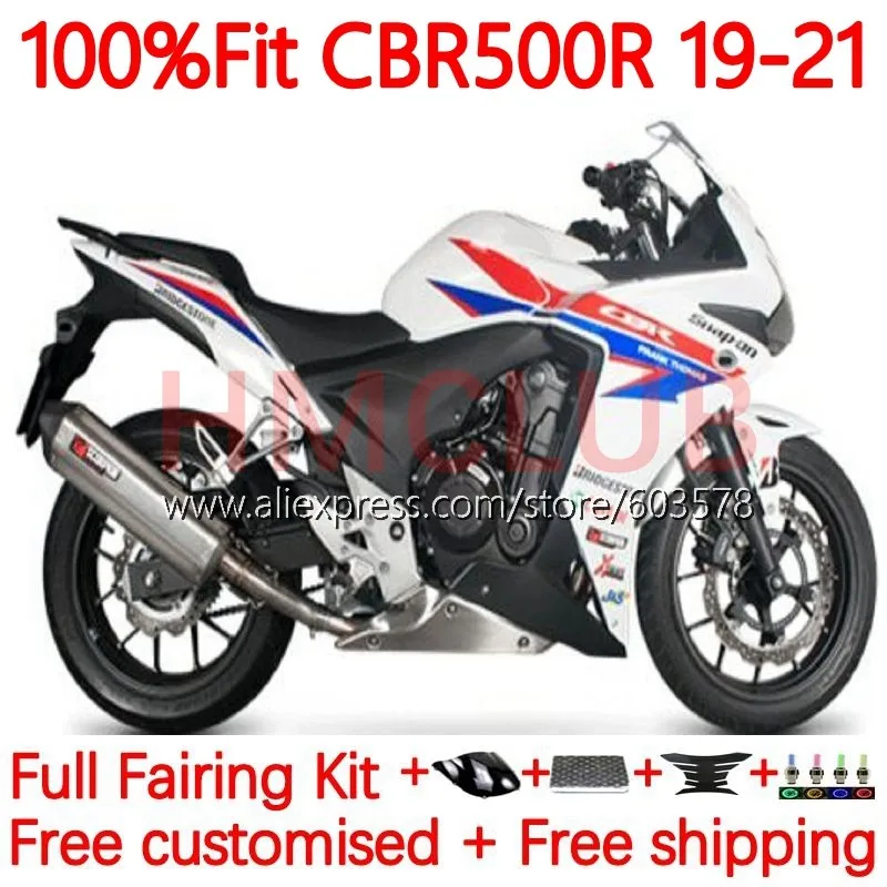 OEM Body For HONDA CBR 500 CBR500 R 500R RR CC CBR500R white glossy 2019 2020 2021 CBR-500R 19 20 21 Injection Fairing 135No.21
OEM Body For HONDA CBR 500 CBR500 R 500R RR CC CBR500R white glossy 2019 2020 2021 CBR-500R 19 20 21 Injection Fairing 135No.21
