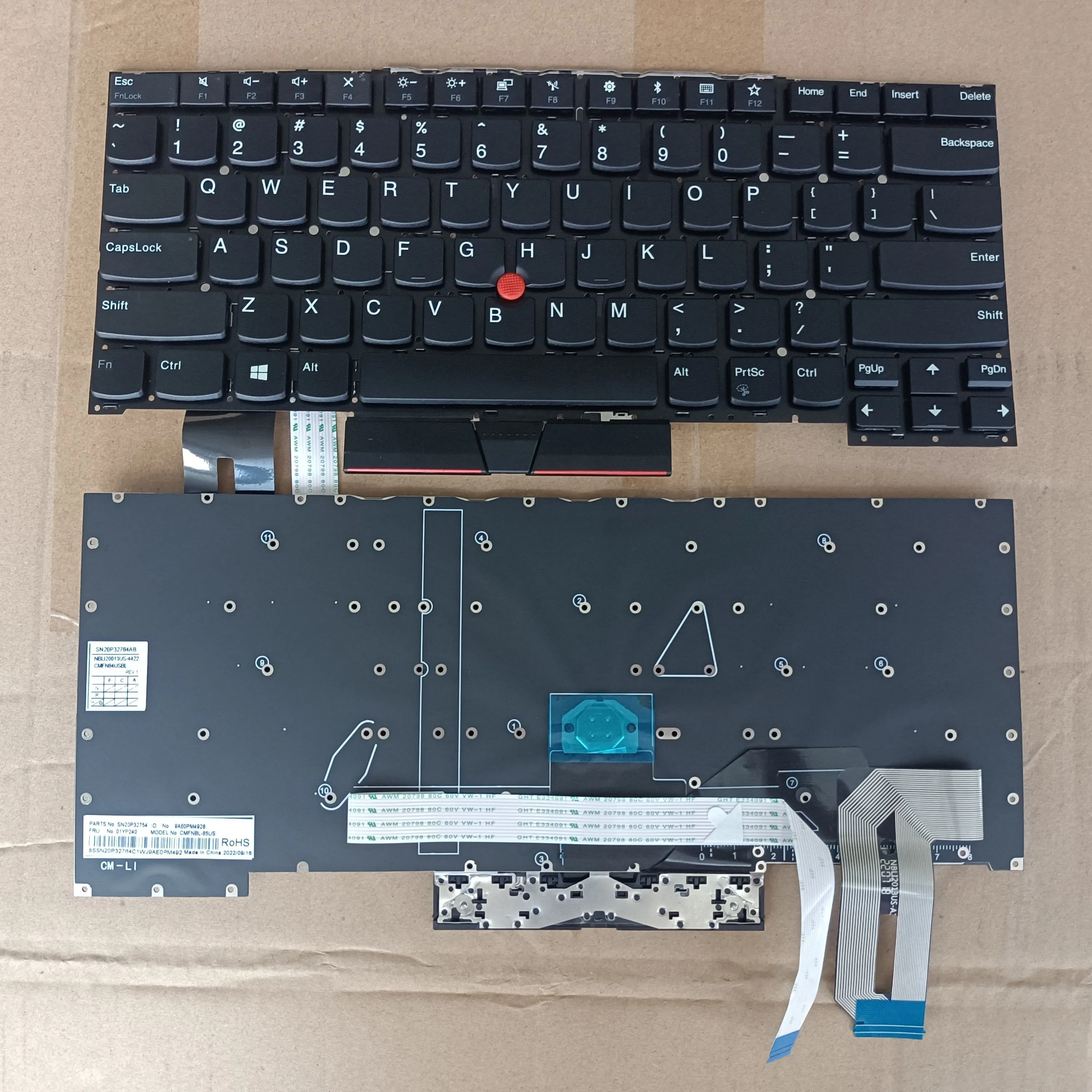 NEW For lenovo IBM Thinkpad T490 T495 (isn't for T490s T495s) keyboard Non-backlit
NEW For lenovo IBM Thinkpad T490 T495 (isn't for T490s T495s) keyboard Non-backlit