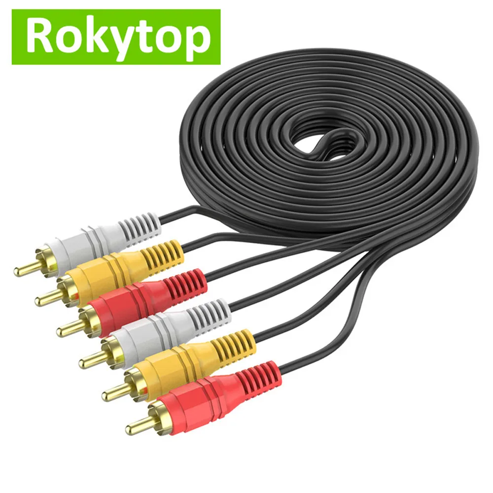 Rokytop 3 RCA штекер к 3RCA штекер аудио видео кабель RCA сплиттер кабель 1,5 м 3 м 5 м для DVD звука ТВ приставки
Rokytop 3 RCA штекер к 3RCA штекер аудио видео кабель RCA сплиттер кабель 1,5 м 3 м 5 м для DVD звука ТВ приставки