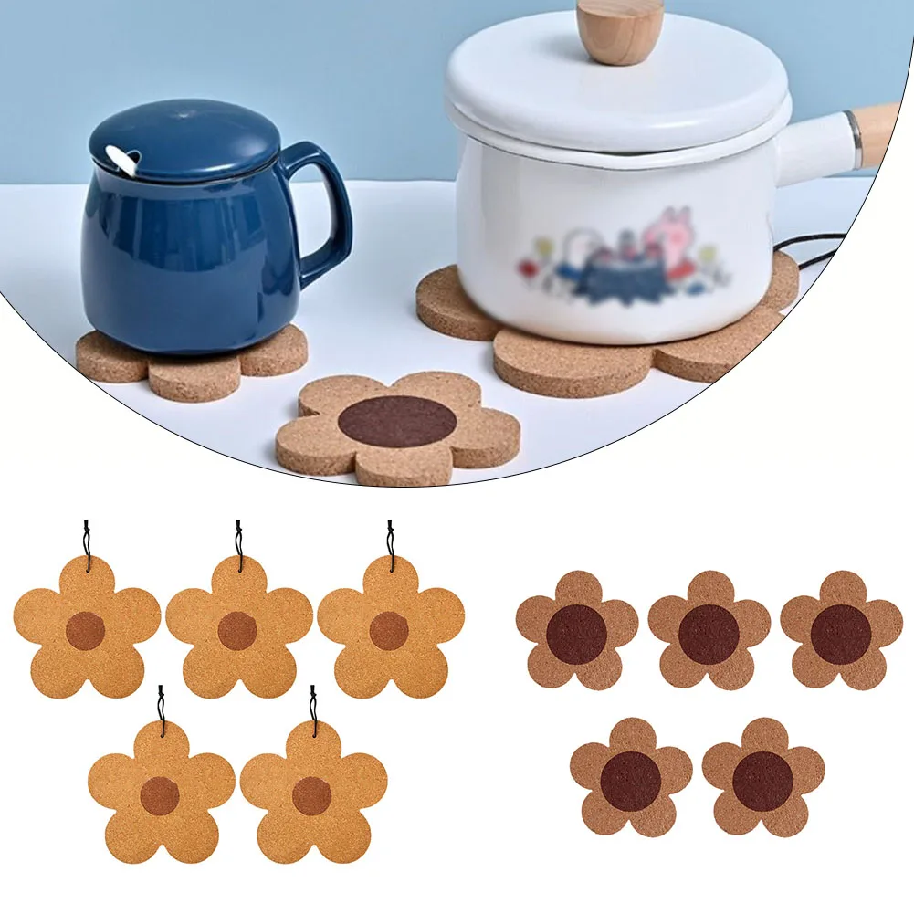 5pcsFlower Shape Cork Drink Coaster Coffee Cup Mat Tea Cup Pad Coaster Heat Insulation Anti Scalding Coaster Cup Holder Reusable
5pcsFlower Shape Cork Drink Coaster Coffee Cup Mat Tea Cup Pad Coaster Heat Insulation Anti Scalding Coaster Cup Holder Reusable