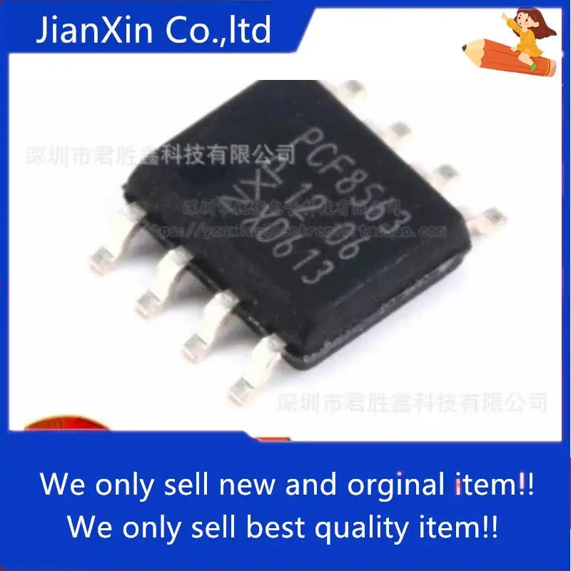 10 шт., 100% оригинальный новый чип SMD PCF8563T, часы в реальном времени/Календарь SOP-8
10 шт., 100% оригинальный новый чип SMD PCF8563T, часы в реальном времени/Календарь SOP-8