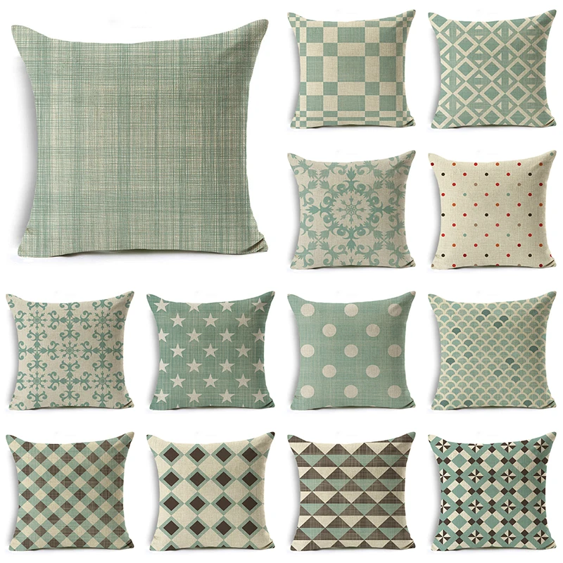 Light Green Fresh Style Cushion Cover 45x45cm Linen Decorative Pillow Cover Sofa Bed Pillow Case
Light Green Fresh Style Cushion Cover 45x45cm Linen Decorative Pillow Cover Sofa Bed Pillow Case