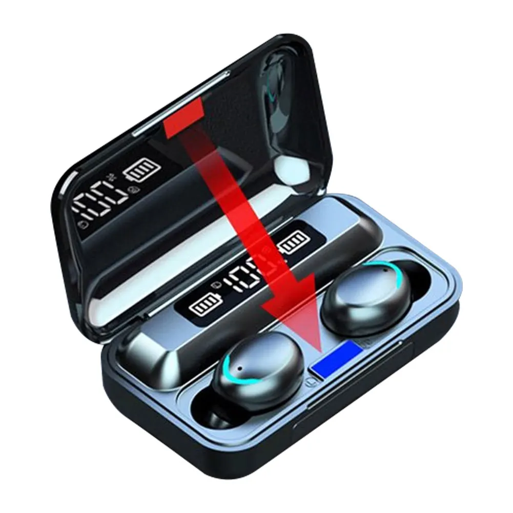 Wireless Earbuds Digital Display In Ear Earphone Bluetooth-compatible 5.0 Wireless Earphone Stereo Sound Mini Sports Headphone
Wireless Earbuds Digital Display In Ear Earphone Bluetooth-compatible 5.0 Wireless Earphone Stereo Sound Mini Sports Headphone