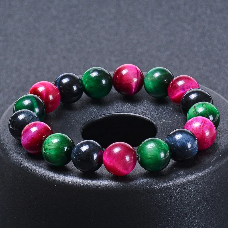 Natural Stone Color Tiger Eye Stone Single Loop Elastic Bracelet Classic Tiger Eye Stone Women's Handmade Bead Jewelry Wholesale
Natural Stone Color Tiger Eye Stone Single Loop Elastic Bracelet Classic Tiger Eye Stone Women's Handmade Bead Jewelry Wholesale