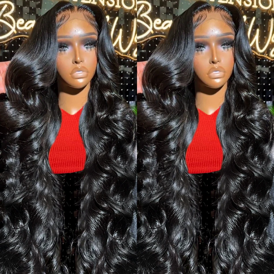 

Парик женский безклеевой из натуральных волос, 30-32 дюйма, 13 х4, 13 х6 дюймов