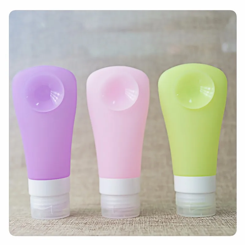 Silicone Travel Bottle Toiletries Lotion Shampoo Cosmetic Outdoor Portable Travel Refillable Bottles with Sucker Empty Container
Silicone Travel Bottle Toiletries Lotion Shampoo Cosmetic Outdoor Portable Travel Refillable Bottles with Sucker Empty Container