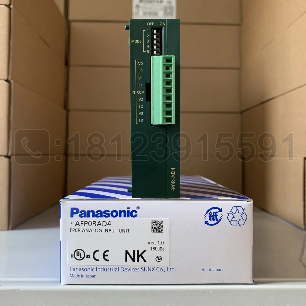 Panasonic/ Panasonic PLC analog 4-way input module FP0R-AD4/AFP0RAD4 genuine 
Panasonic/ Panasonic PLC analog 4-way input module FP0R-AD4/AFP0RAD4 genuine