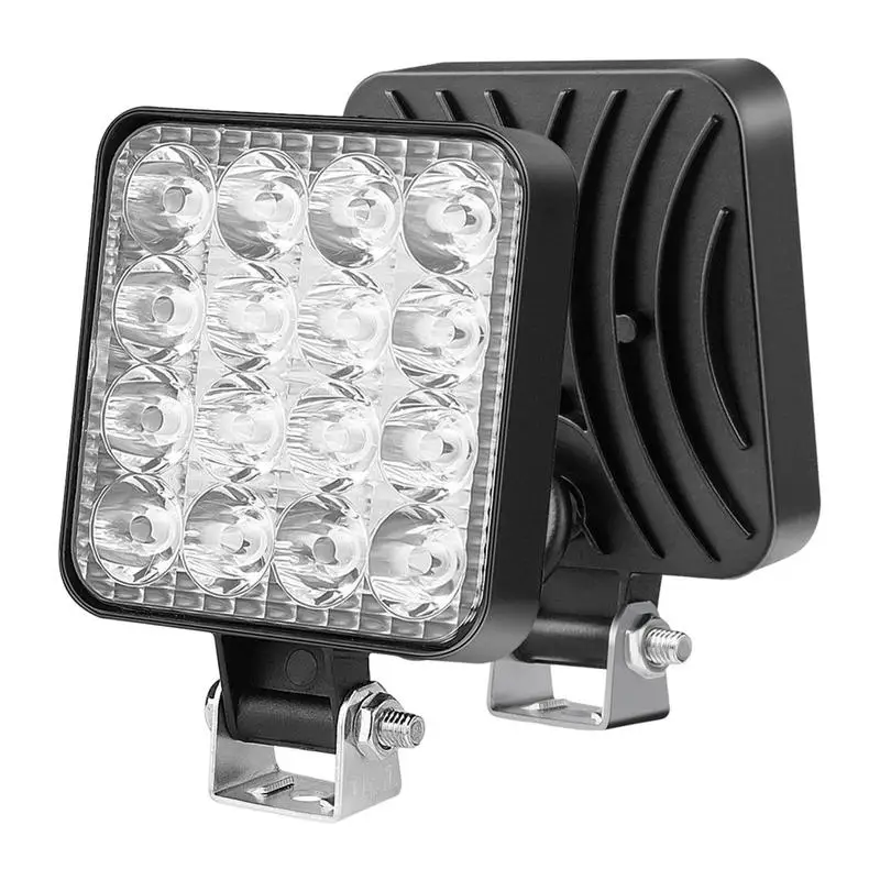 Car LED Headlight 48W 12V Square Car Work Light Automotive Work Light For Motorcycle Off-Road Truck Forklift ATV Engineering
Car LED Headlight 48W 12V Square Car Work Light Automotive Work Light For Motorcycle Off-Road Truck Forklift ATV Engineering