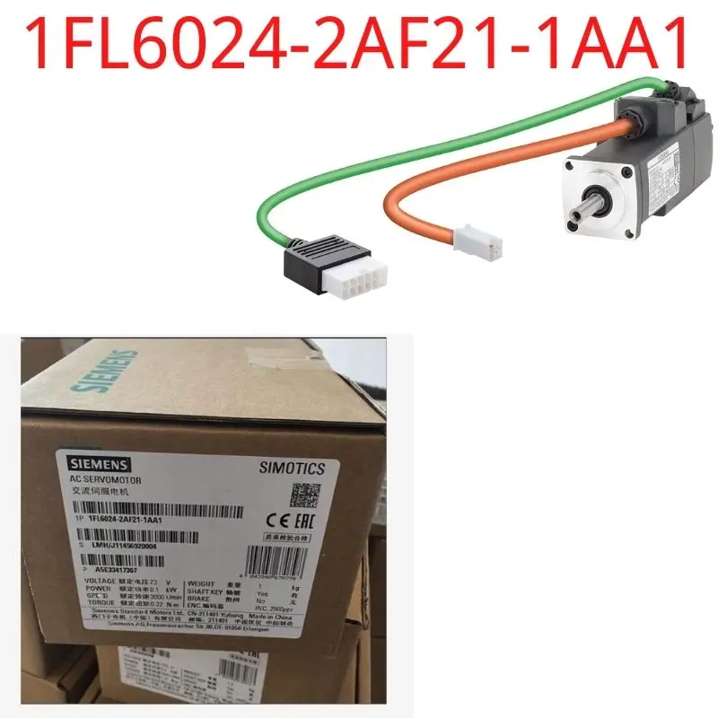 1FL6024-2AF21-1AA1 Brand New SIMOTICS S-1FL6 Operating voltage 230 V 3AC Pn=0.1 kW; Nn=3000 rpm M0=0.32 Nm
1FL6024-2AF21-1AA1 Brand New SIMOTICS S-1FL6 Operating voltage 230 V 3AC Pn=0.1 kW; Nn=3000 rpm M0=0.32 Nm
