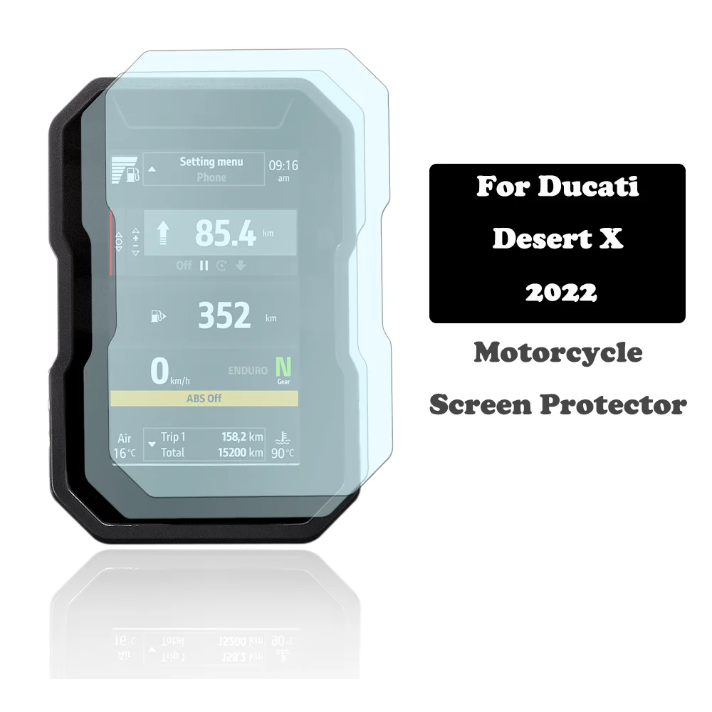 Защитная Антибликовая пленка для экрана для Ducati Desert X 2022
