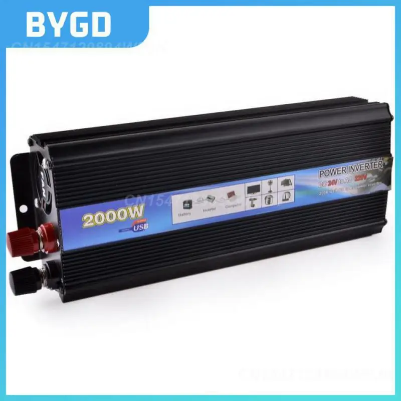 2000W Car Power Inverter Converter DC 12V to AC 220V Modified Sine Wave Power Intelligent adapter HWC
2000W Car Power Inverter Converter DC 12V to AC 220V Modified Sine Wave Power Intelligent adapter HWC