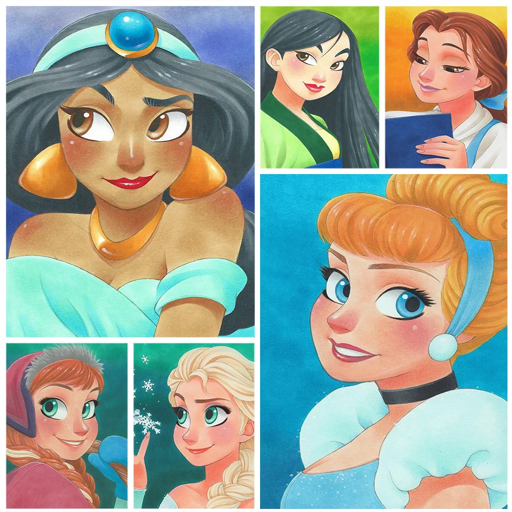 Disney Cartoon Princess 5D Diamond Painting New Rhinestone Embroidery Diamond Mosaic Complete Design Cross Stitch Home Decor
Disney Cartoon Princess 5D Diamond Painting New Rhinestone Embroidery Diamond Mosaic Complete Design Cross Stitch Home Decor