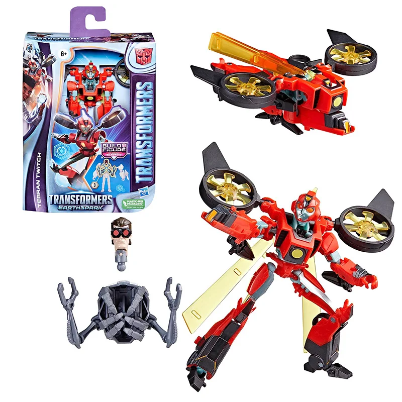 Оригинальные Игрушки Трансформеры EarthSpark класса Deluxe Terran Twitch 5-дюймовая экшн-фигурка Модель робот игрушки подарок на день рождения
Оригинальные Игрушки Трансформеры EarthSpark класса Deluxe Terran Twitch 5-дюймовая экшн-фигурка Модель робот игрушки подарок на день рождения