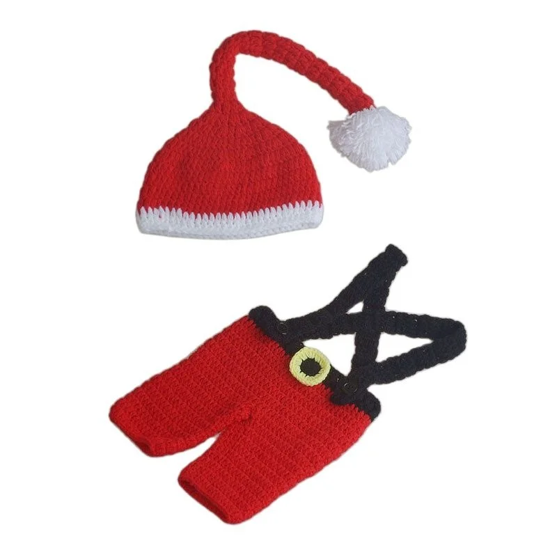 Photography Props baby hat Christmas Newborn Deer Design Handmade Crochet Deer Costume Set Knitted Hats and Pants set
Photography Props baby hat Christmas Newborn Deer Design Handmade Crochet Deer Costume Set Knitted Hats and Pants set