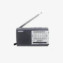 XHDATA D-219 FM Radio Portable AM SW 1-9 11 Bands Radio Receiver High Sensitivity Shortwave Pocket Radio Speaker Earphones Jack